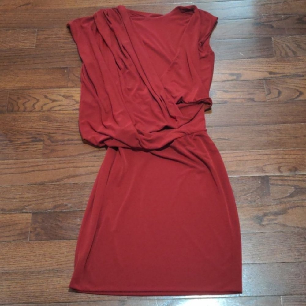 Joeffer Caoc Assymetrical Red Dress - Picture 4 of 9